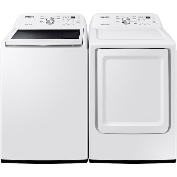 Samsung Samsung WA45T3200AW/DVE45T3200W Top Load Washer and Electric Dryer Set WA45T3200AW-E-KIT - main
